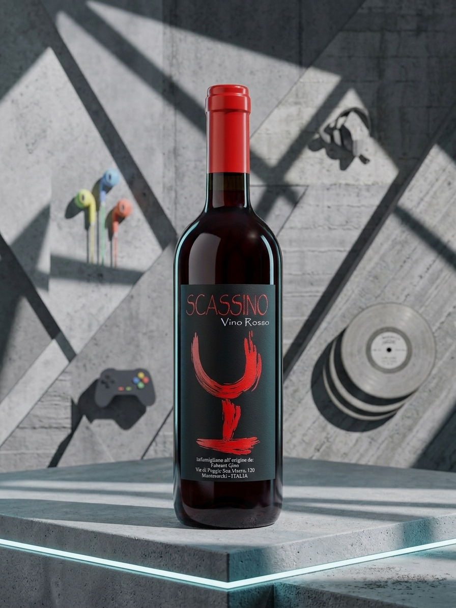 Vino Rosso Toscano da Tavola Scassino